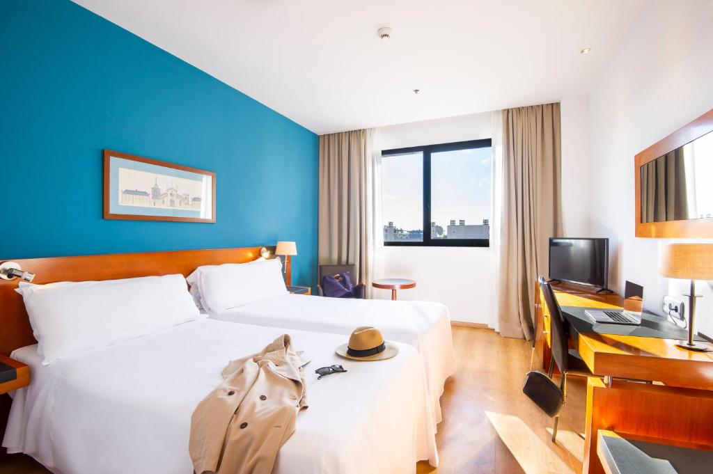 Habitación doble del hotel Innside Valencia Oceanic