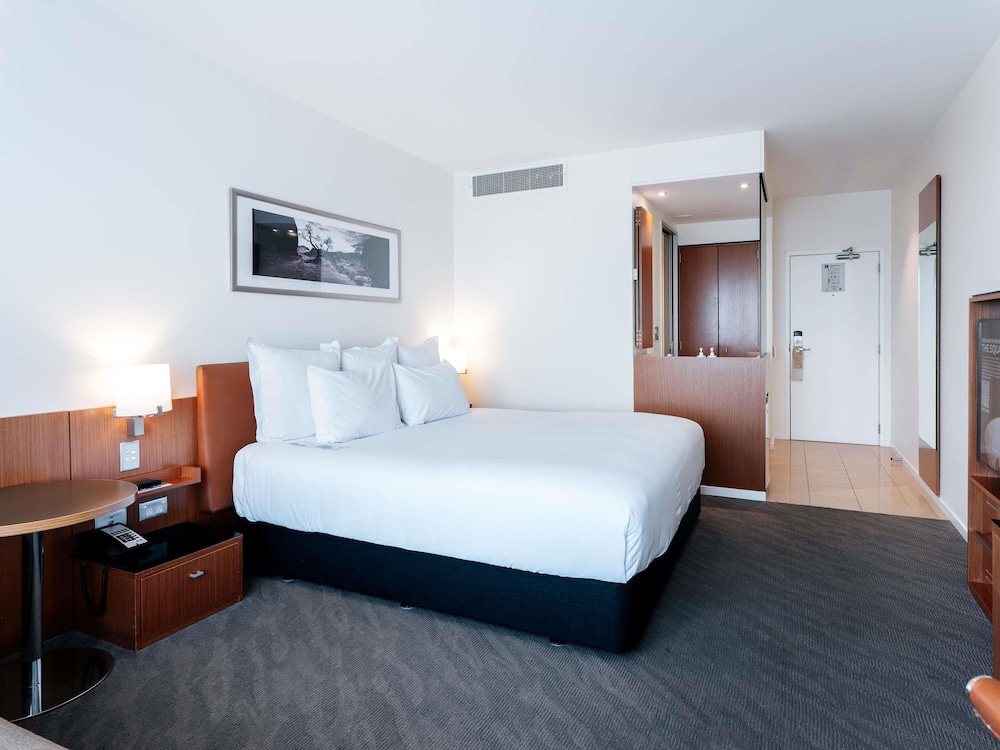 Habitación superior, 1 cama de matrimonio grande del hotel Novotel Christchurch Cathedral Square