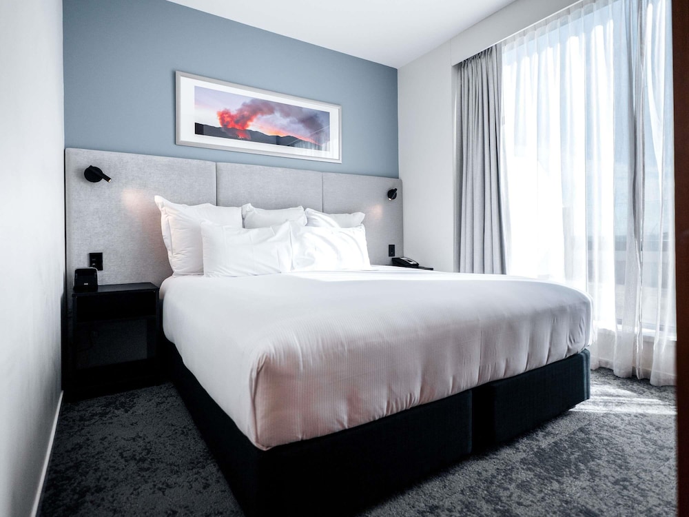 Suite ejecutiva, 1 cama de matrimonio grande del hotel Novotel Christchurch Cathedral Square