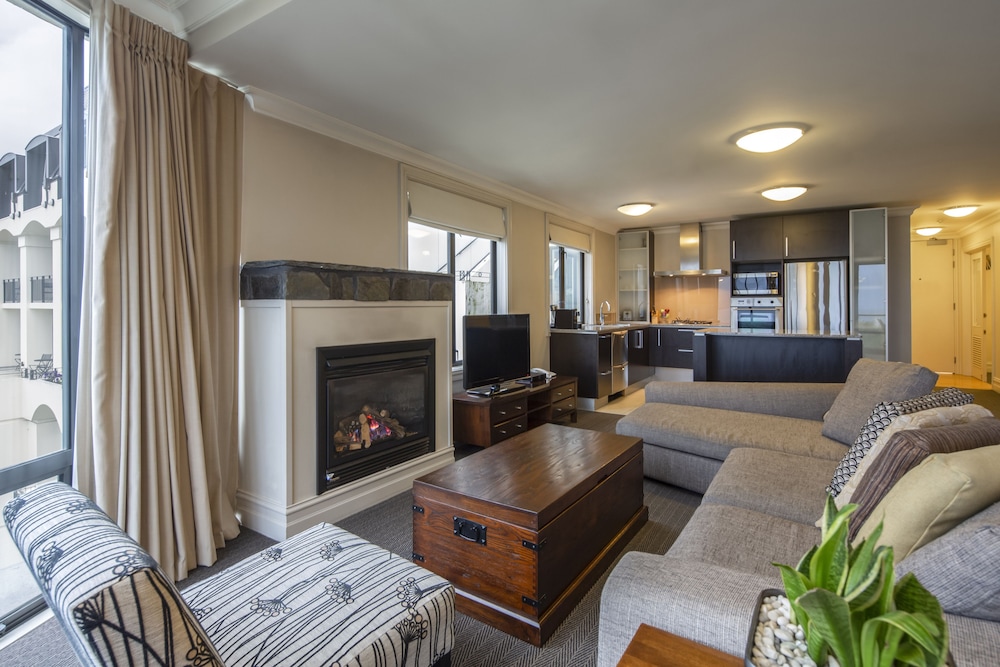 Apartamento con Vistas al Lago de 2 Dormitorios del hotel Peppers Beacon Queenstown. Foto 10