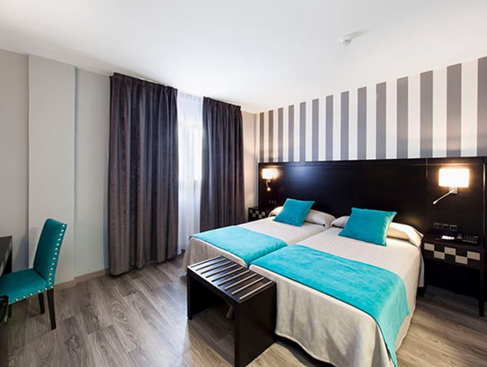 Habitación doble del hotel Zentral Parque