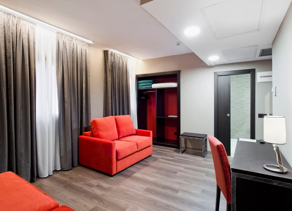 Habitación familiar del hotel Zentral Parque