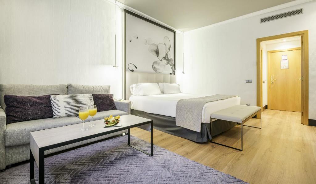 Habitación doble Premium del hotel Ilunion Bilbao