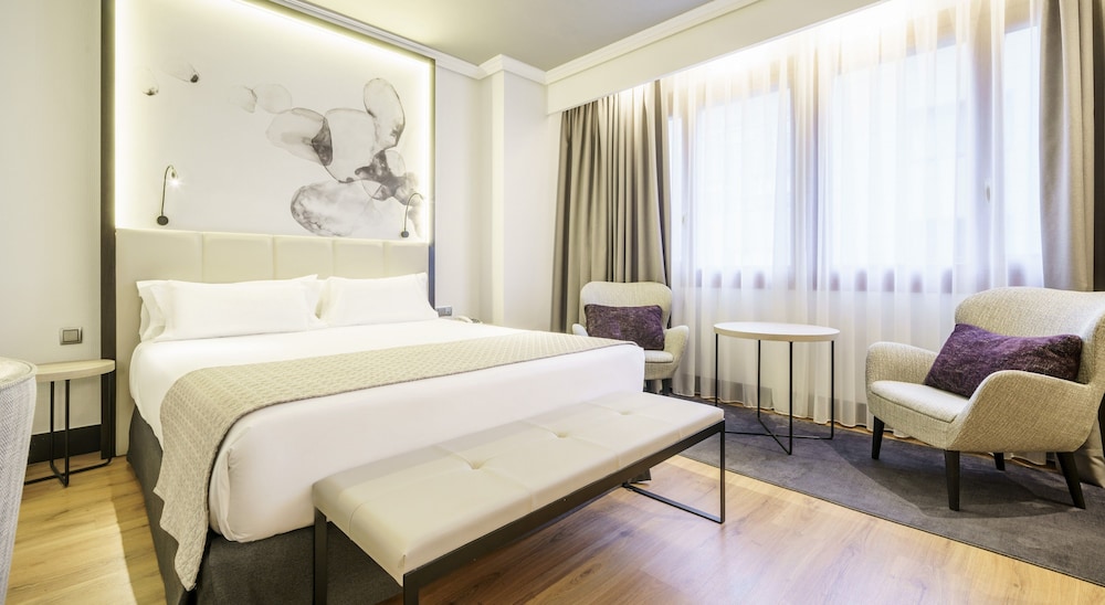Suite junior, 1 cama de matrimonio con sofá cama del hotel Ilunion Bilbao. Foto 2