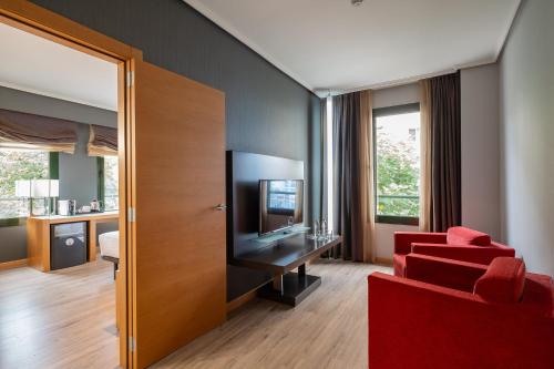Suite Junior del hotel Eurostars Indautxu