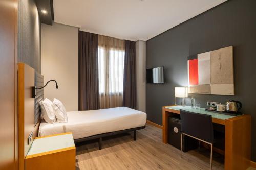 Habitación Individual del hotel Eurostars Indautxu. Foto 2