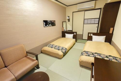 Habitación Doble - Mínimo de 2 noches - Sin servicio de limpieza diario - 2 camas del hotel Hida Hanasatonoyu Takayama Ouan. Foto 3