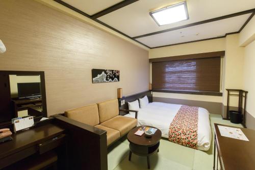 Habitación Doble Deluxe - Mínimo de 2 noches - Sin servicio de limpieza diario del hotel Hida Hanasatonoyu Takayama Ouan. Foto 3