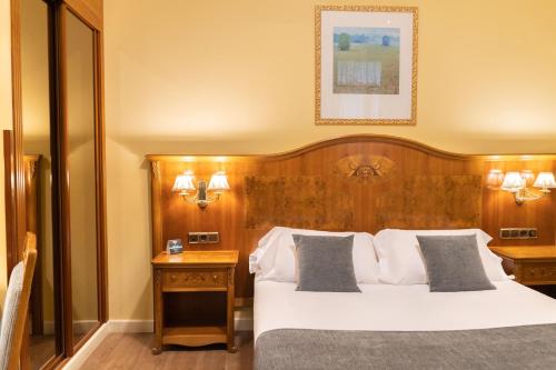 Habitación Doble Económica - 1 o 2 camas del hotel Alda Mercado De Zamora. Foto 8