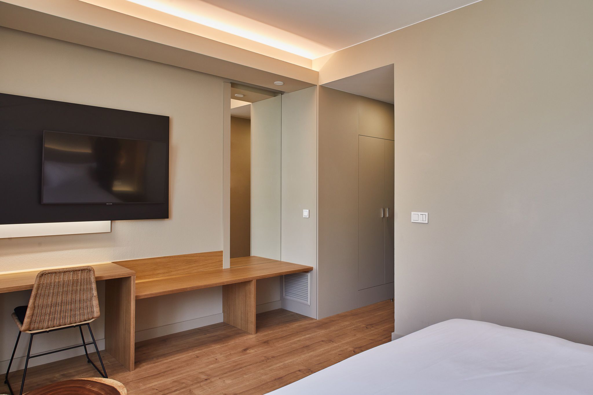 Habitación doble 2 camas del hotel Silken Reino De Aragón. Foto 2