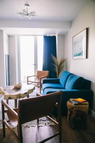 Suite de 1 dormitorio - 1 cama extragrande del hotel CODA Williamsburg. Foto 4