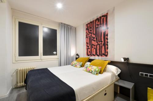Habitación Doble Económica del hotel Free Hostels Barcelona. Foto 10