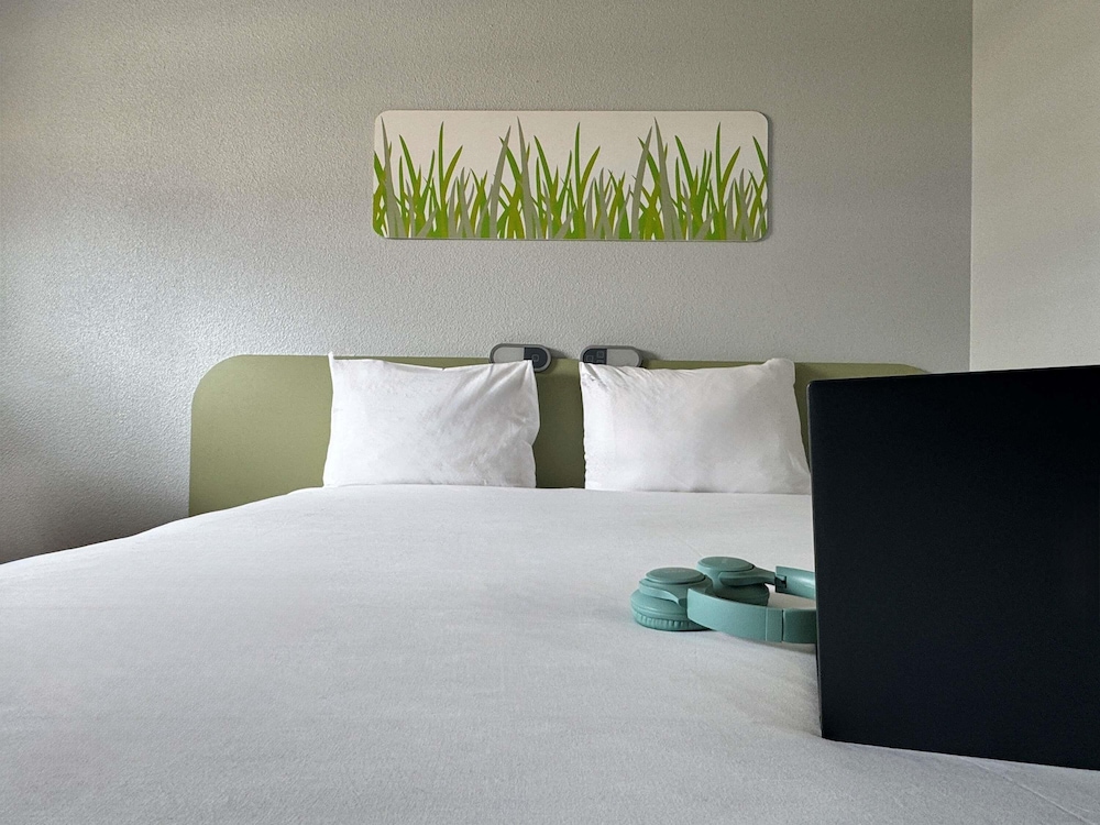 Habitación superior, 1 cama doble del hotel Ibis Budget Madrid Vallecas. Foto 1
