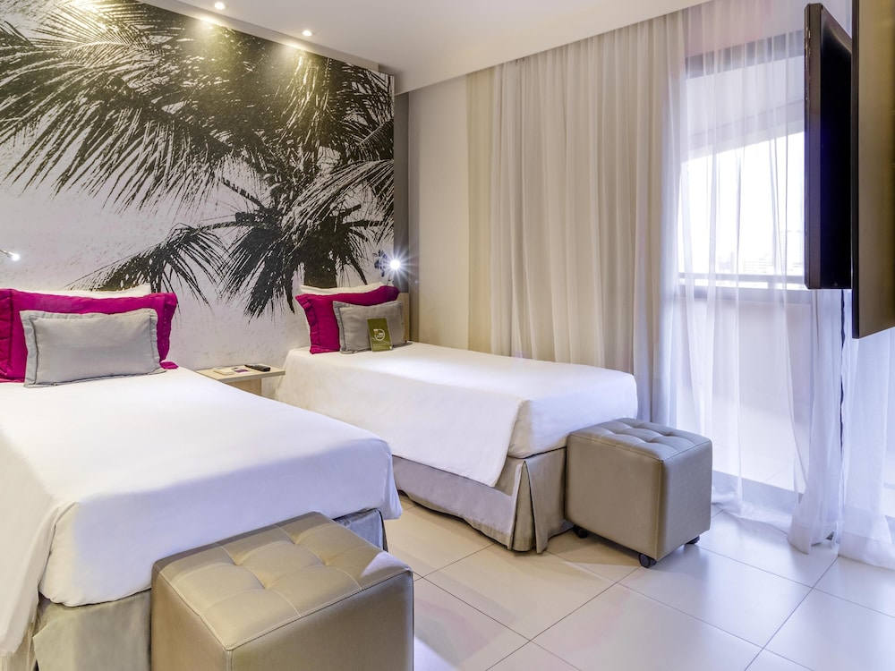 Habitación superior con 2 camas individuales del hotel Mercure Salvador Boulevard