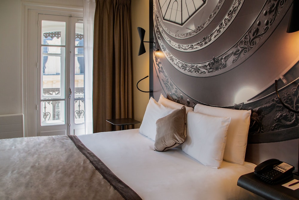 Habitación Classic con una cama doble del hotel Mercure Lyon Centre Beaux Arts