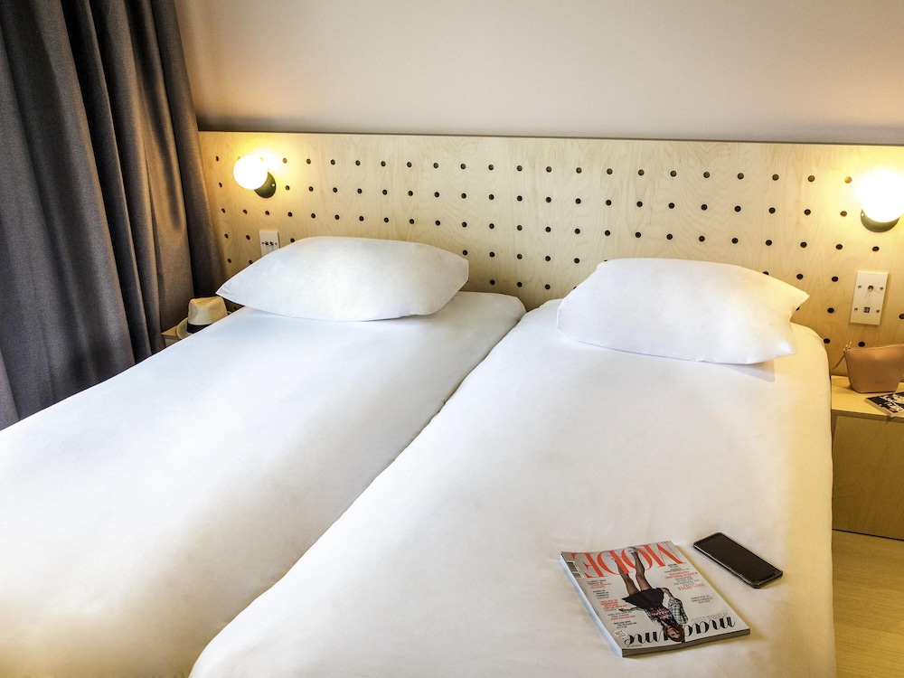 Habitación Pop con 2 camas individuales del hotel Greet Marseille Centre St Charles