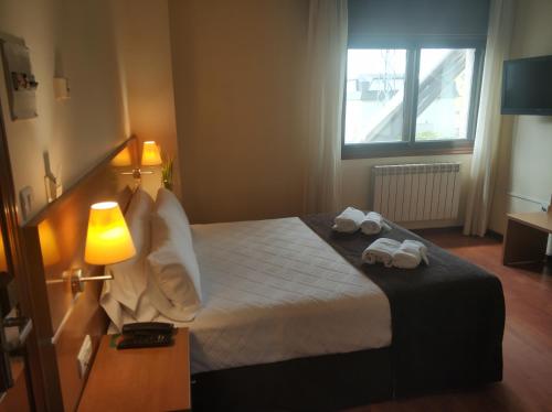 Habitación Doble Económica - 1 o 2 camas del hotel Avión Vigo. Foto 1