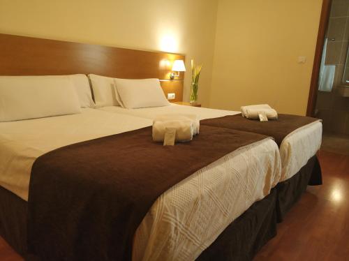 Habitación Doble Económica - 1 o 2 camas del hotel Avión Vigo. Foto 3
