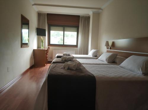 Habitación Triple Confort del hotel Avión Vigo