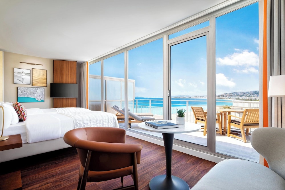 Habitación ejecutiva, 1 cama de matrimonio grande, vistas al mar (Terrace) del hotel Le Meridien Nice