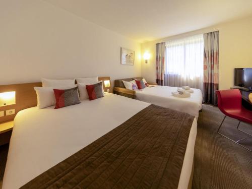 Habitación Clásica - 1 cama doble y 1 sofá - cama individual para 1 persona del hotel Novotel Nice Centre Vieux Nice. Foto 5