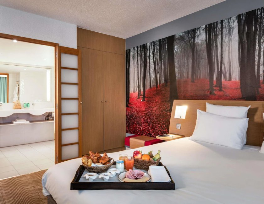 Suite, 1 cama doble con sofá cama del hotel Novotel Paris Est. Foto 3