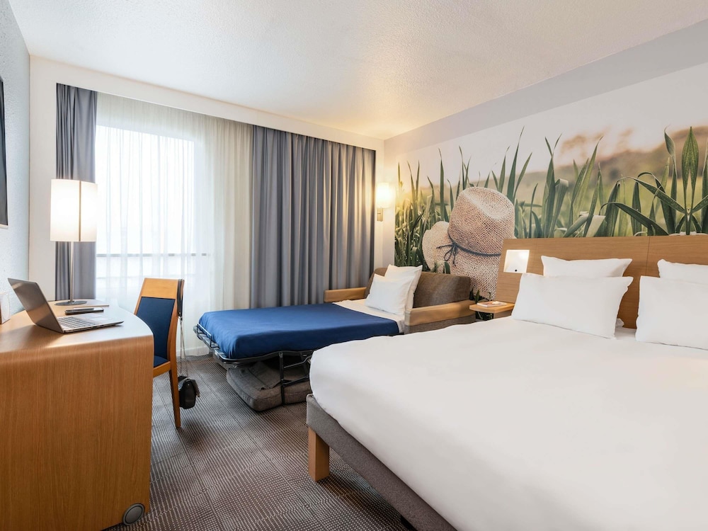 Habitación superior, 1 cama doble con sofá cama del hotel Novotel Paris Est. Foto 5
