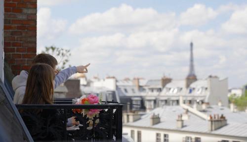 Suite Junior Eiffel del hotel Pont Royal. Foto 5