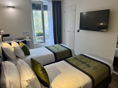 Habitación Doble Clásica - 2 camas del hotel Best Western Le Montparnasse. Foto 2