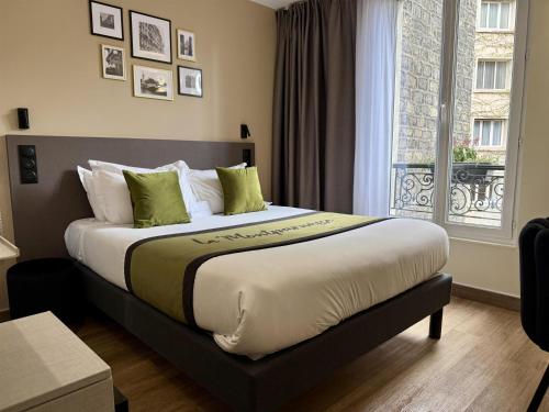 Habitación Doble Clásica del hotel Best Western Le Montparnasse. Foto 1