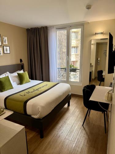 Habitación Doble Clásica del hotel Best Western Le Montparnasse. Foto 21