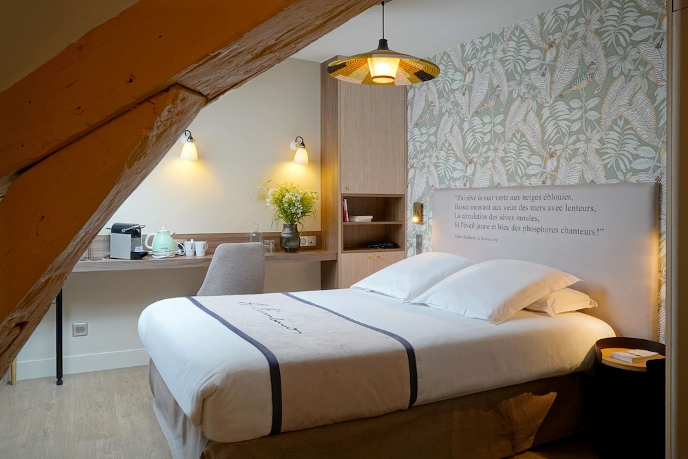 Habitación Confort, 1 cama de matrimonio, no fumadores del hotel Hotel Litteraire Arthur Rimbaud, BW Signature Collection. Foto 2