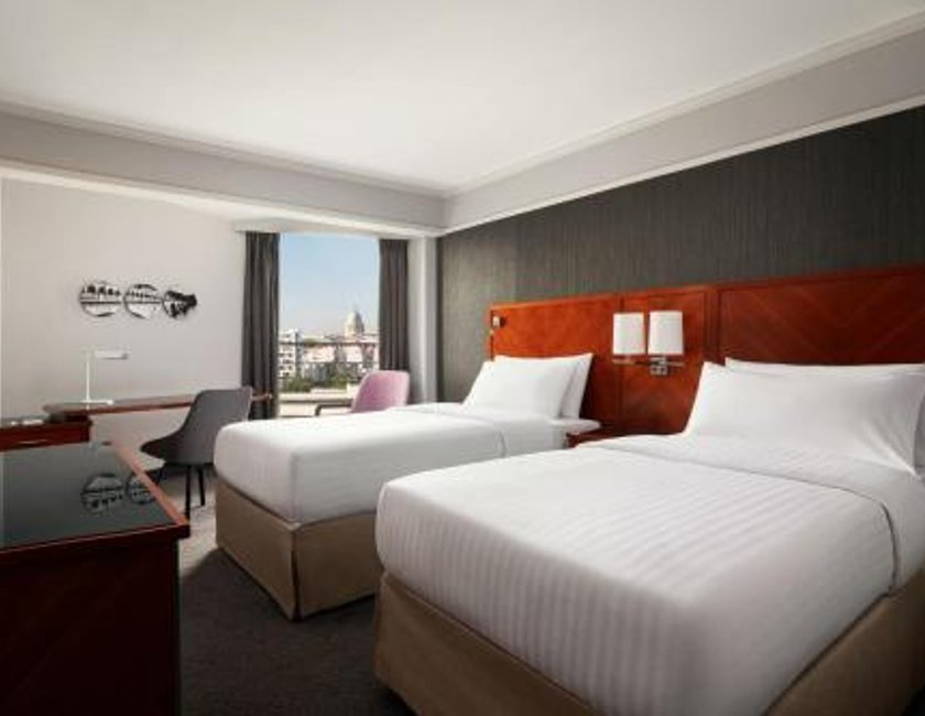 Habitación Executive Twin con 2 camas individuales del hotel Paris Marriott Rive Gauche and Conference Center