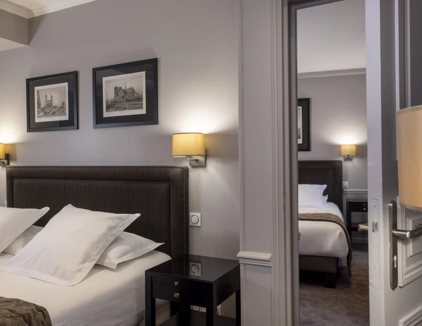 Habitación Familiar del hotel Pavillon Monceau