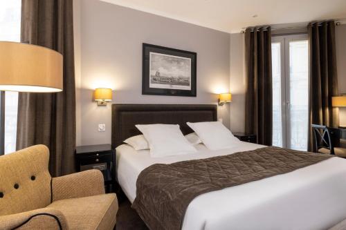 Habitación Doble Deluxe con balcón - 1 o 2 camas del hotel Pavillon Monceau. Foto 5