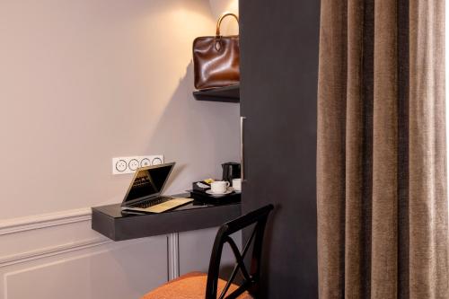 Habitación Individual del hotel Pavillon Monceau. Foto 4