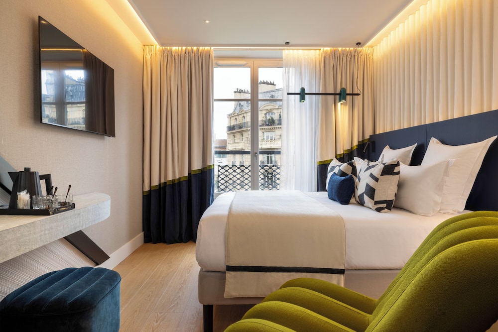 Habitación Deluxe del hotel Raspail Montparnasse. Foto 2