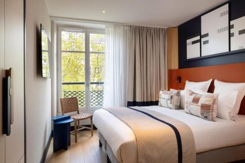 Habitación Doble Clásica del hotel Raspail Montparnasse