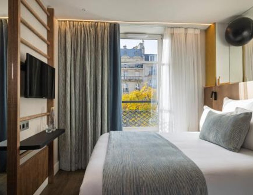 Habitación individual Económica 1 Cama Individual del hotel Raspail Montparnasse. Foto 2