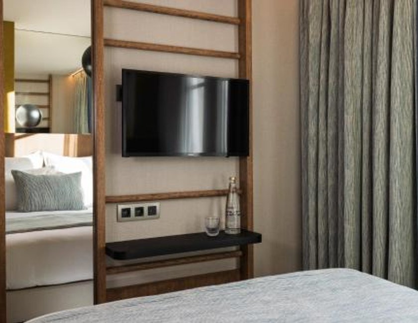 Habitación individual Económica 1 Cama Individual del hotel Raspail Montparnasse. Foto 3