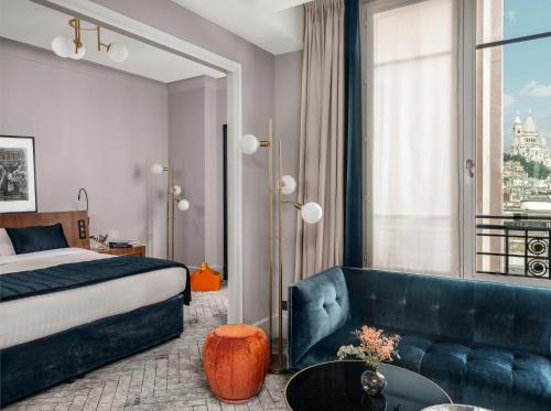 Habitación Grande Signature con 1 cama extragrande del hotel M Social Paris Opera. Foto 2