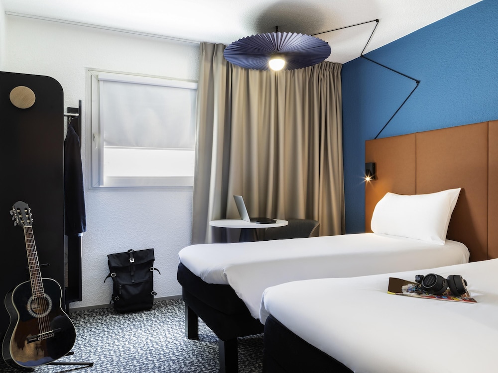 Habitación estándar con dos camas individuales del hotel Ibis Paris Porte De Bercy