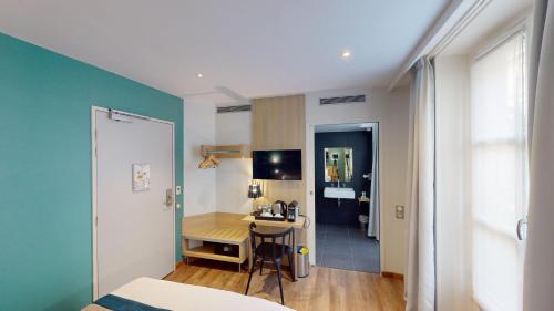 Habitación Doble Clásica del hotel Best Western Hotel Opera Drouot. Foto 9