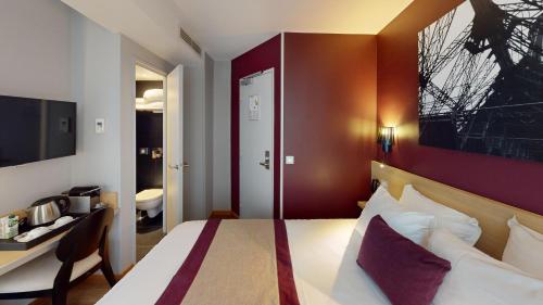 Habitación Individual Clásica del hotel Best Western Hotel Opera Drouot. Foto 9