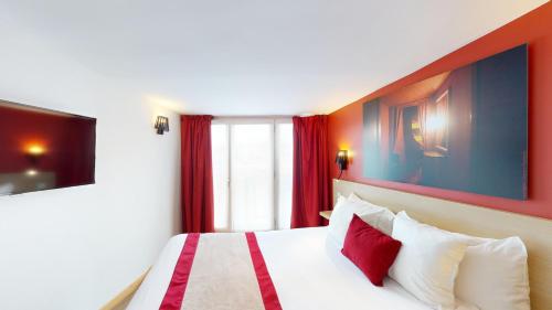 Habitación Queen con cama individual del hotel Best Western Hotel Opera Drouot