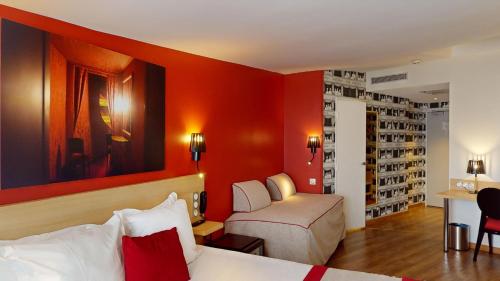Habitación Queen con cama individual del hotel Best Western Hotel Opera Drouot. Foto 9