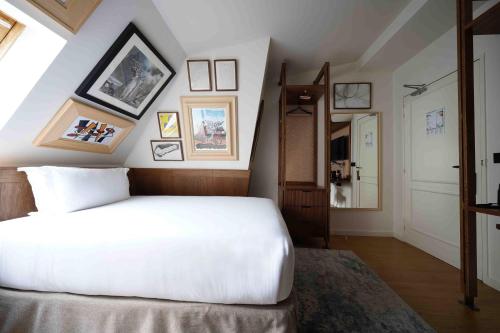 Habitación Individual del hotel Pulitzer Paris. Foto 1