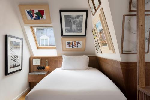 Habitación Individual del hotel Pulitzer Paris. Foto 3