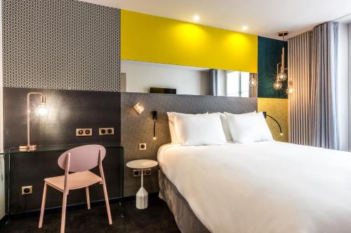 Habitación Doble del hotel Duette Paris. Foto 9