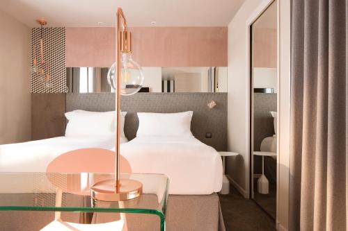 Habitación Doble - 2 camas del hotel Duette Paris. Foto 1